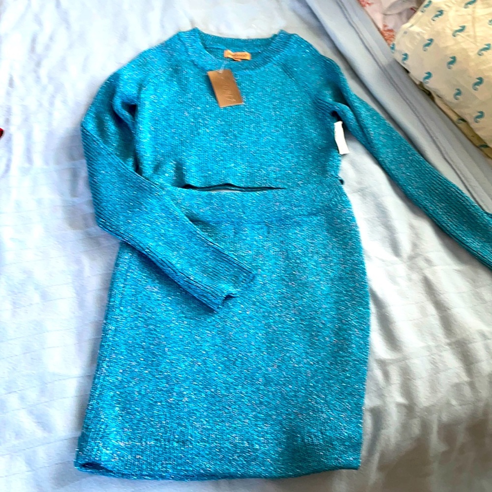 Mystique boutique sparkle top and skirt